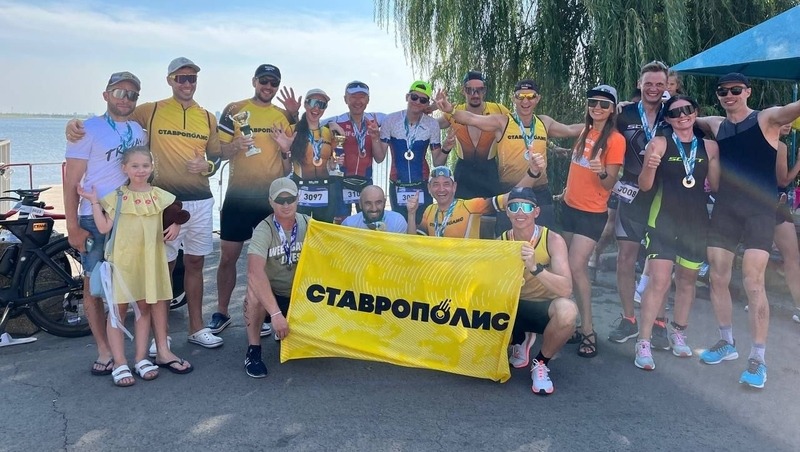Семь медалей на соревнованиях по триатлону завоевали ставропольские спортсмены