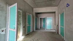 Строительная готовность нового модуля БСМП Ставрополя достигает 58%