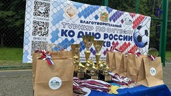 Футболисты-любители из Чечни завоевали победу в открытом Кубке Ставрополя