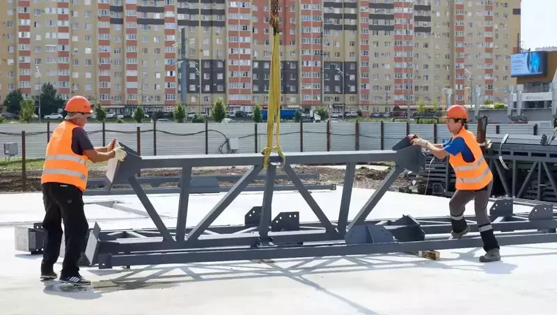 Площадка для строительства бассейна на юге Ставрополя готова