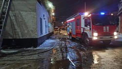 Утром 13 марта в Ставрополе загорелось троллейбусное предприятие