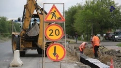 Ремонт участка улицы Тухачевского в Ставрополе выполнили на 25%
