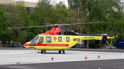Санавиация доставила в больницу Ставрополя пострадавшего в ДТП мужчину