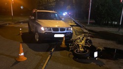 Водитель-лихач врезался в мотоциклистку в Ставрополе