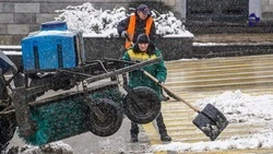 Заготовку песчано-соляной смеси для содержания дорог в зимний период завершили в Ставрополе