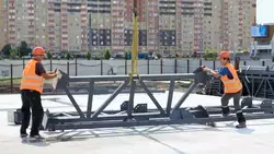 Площадка для строительства бассейна на юге Ставрополя готова