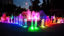 Сквер с обновлённым световым фонтаном откроется в Ставрополе ко Дню города