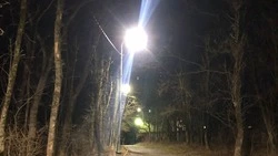 Новую линию уличного освещения ввели в работу в Ставрополе