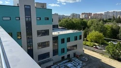 Готовность нового корпуса онкодиспансера в Ставрополе составила 70% 