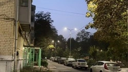 Фонари установили ещё в нескольких дворах Ставрополя