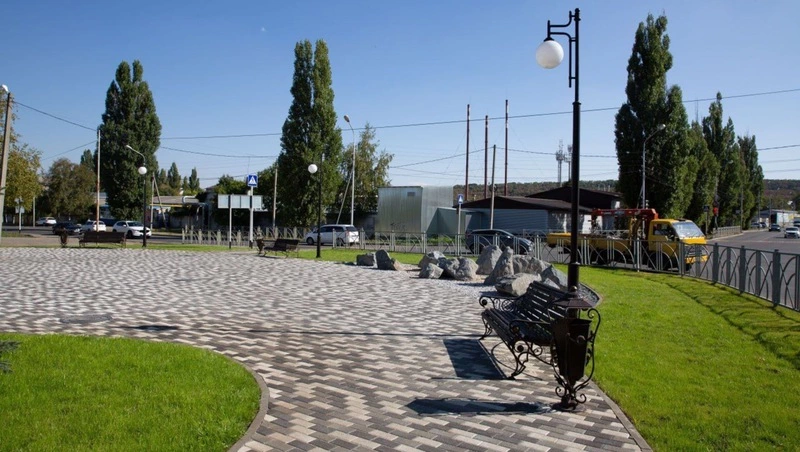 В одном из районов Ставрополя обустроили спортивную и детскую площадки