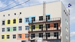Строительные работы завершили на двух этажах нового корпуса детской больницы в Ставрополе